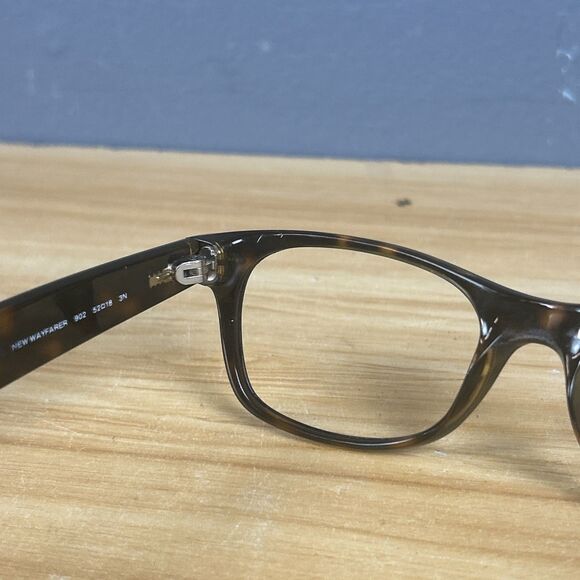 Ray-Ban RB2132 New Wayfarer 902 52 18 3N Brown Sunglasses - Picture 7 of 9